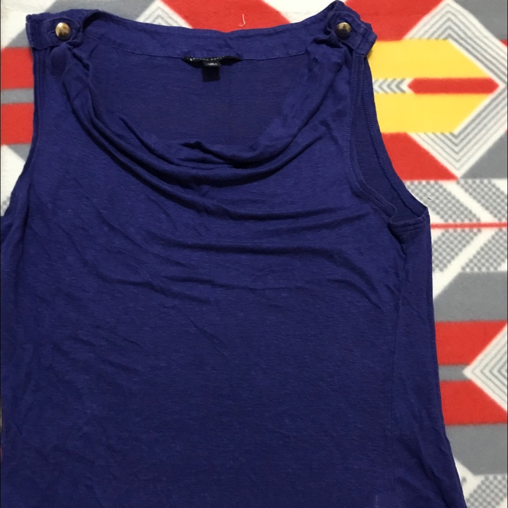 Banana Republic purple sleeveless